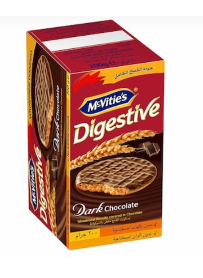 Mcvities McVitie's Digestive Chocolate Biscuits – 200 g - Image 2